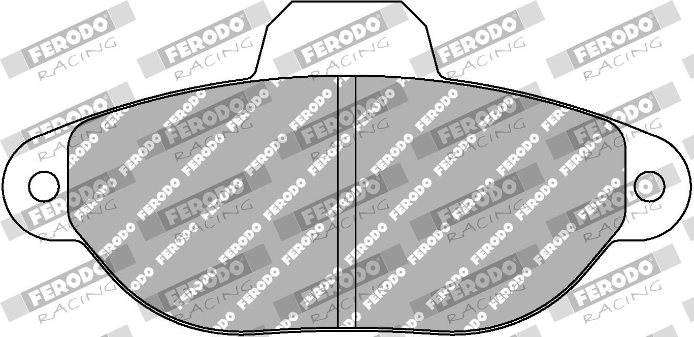 FDS925 Ferodo Передні гальмівні колодки